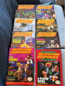 Nintendo power magazine lot issues range from early 1989 to issue 48