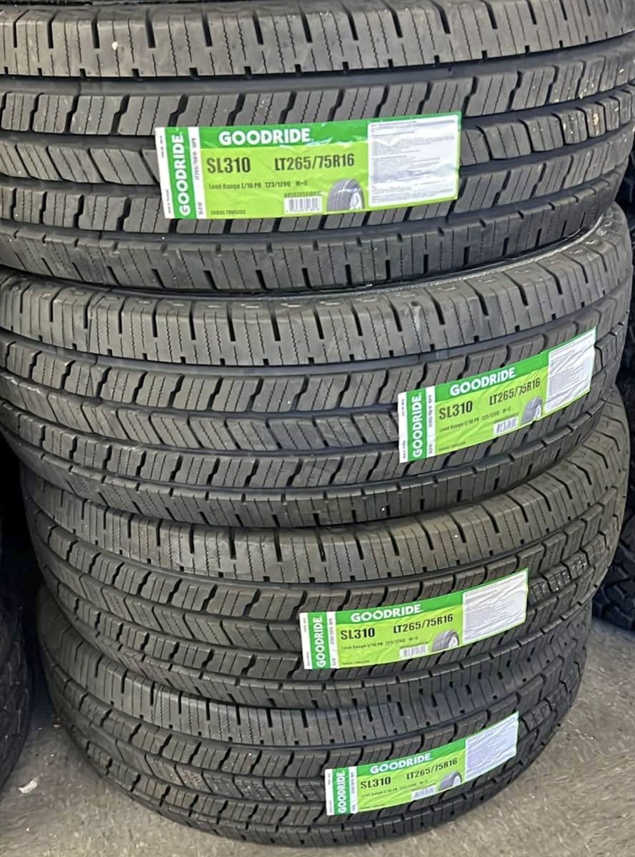 LT265/75R16 Goodride SL310 10 Ply Tires For Sale, Same Day Installation