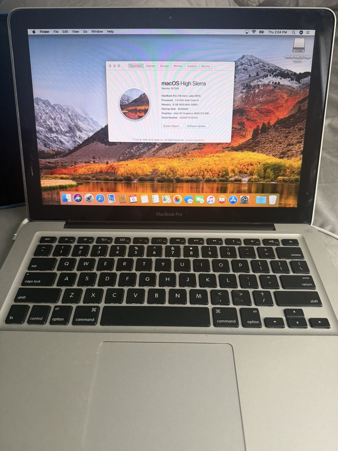 MacBook Pro 2011 13” 512gb
