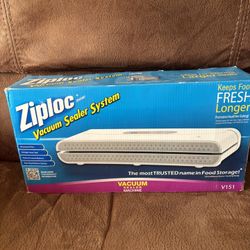 Zip Lock Vacuum sealer 20.00