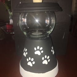 Painted Terra Cota Jars