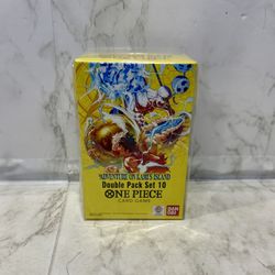 Sealed One Piece TCG OP-15 Adventure On Kami's Island Double Pack Set 10 