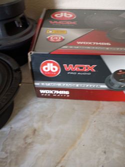 DB Drive min range speaker