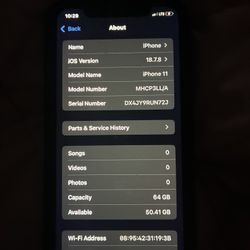 iPhone 11 Unlocked No iCloud 