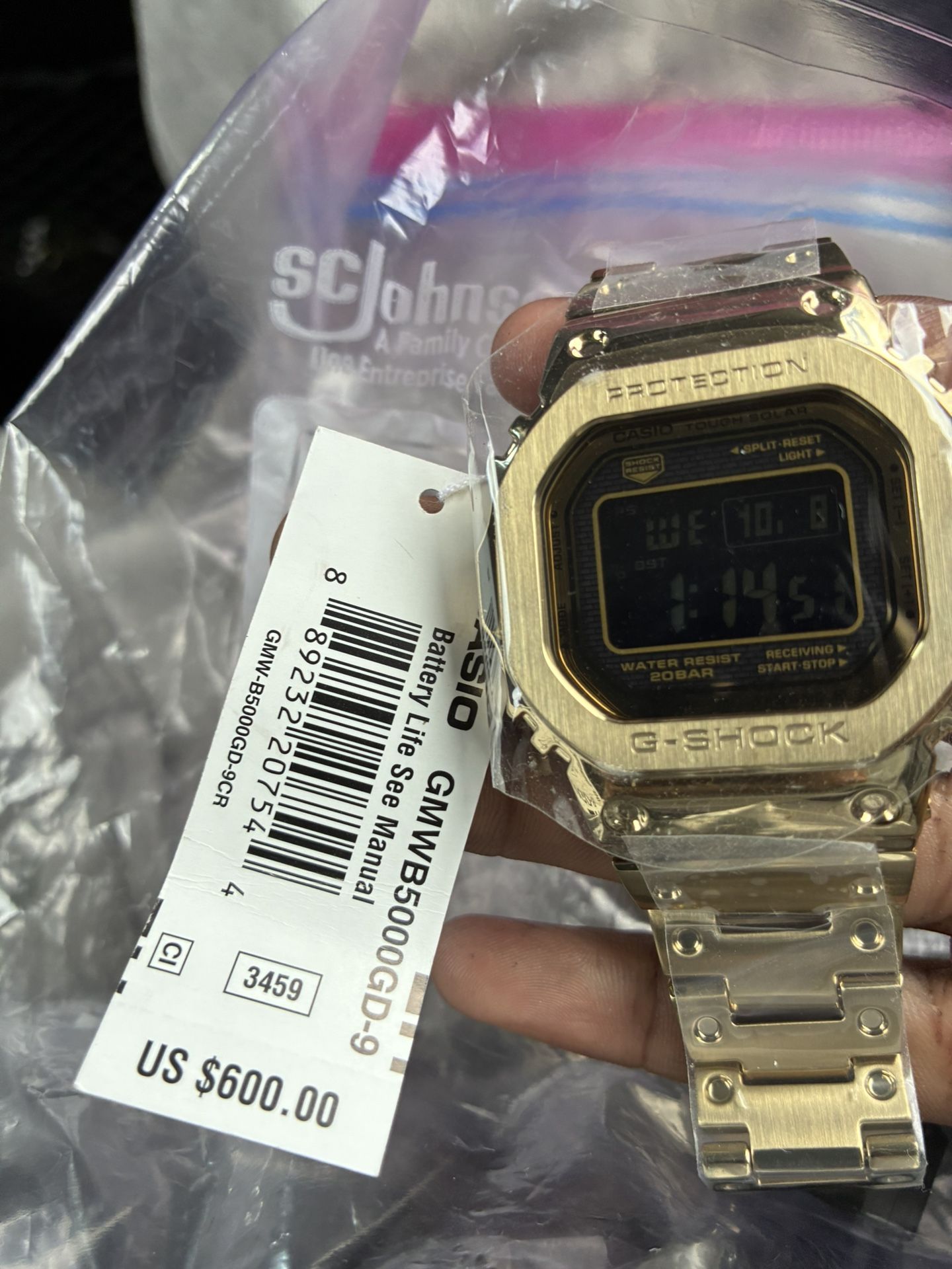 Gold Color G Schock