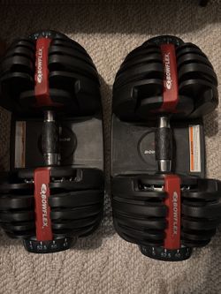 Bowflex SelectTech 552 adjustable dumbbells — pair