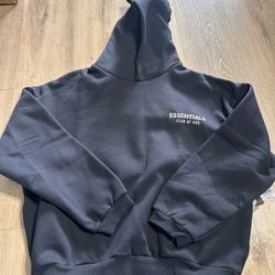 Essentials Black Hoodie 