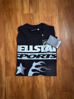Hellstar sports black and white long sleeve Size Small available with bag