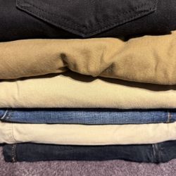 6 Young Mens Jeans