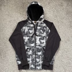 🔴Wu-Tang Hoodie Size Large WuTang Sweater Zip Up Rare Rza Gza