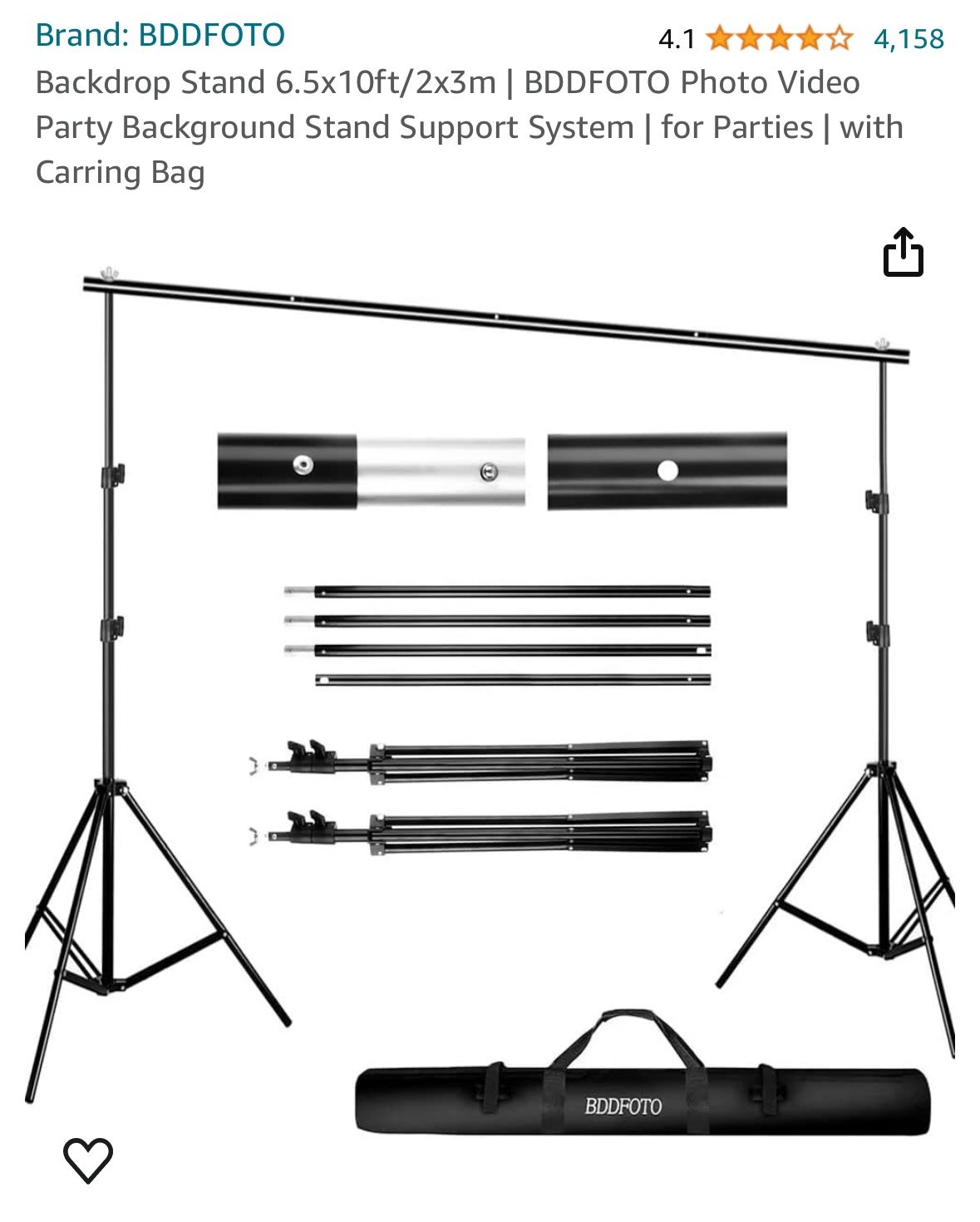 Backdrop Stand 