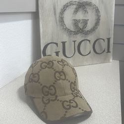 Gucci monogram cap