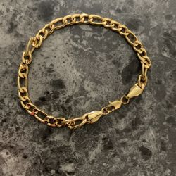 $20 gold-plated bracelet 9”