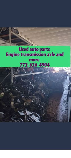 Used auto parts