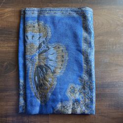 Dark Blue Pashmina Scarf 