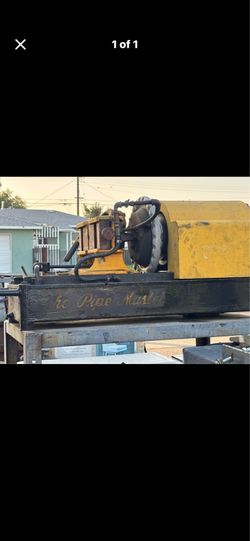 Vintage Pipemaster Pope threading machine