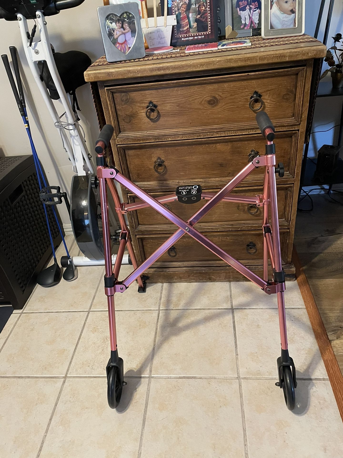 ABLE LIFE SPACE SAVER ROLLATOR WALKER