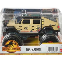 Matchbox Jurassic World Dominion Jeep Gladiator 1:24-Scale (BRAND NEW) 