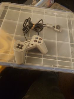 Playstation 2 Gray Controller  Great Condition 
