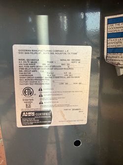 Goodman Air Conditioner