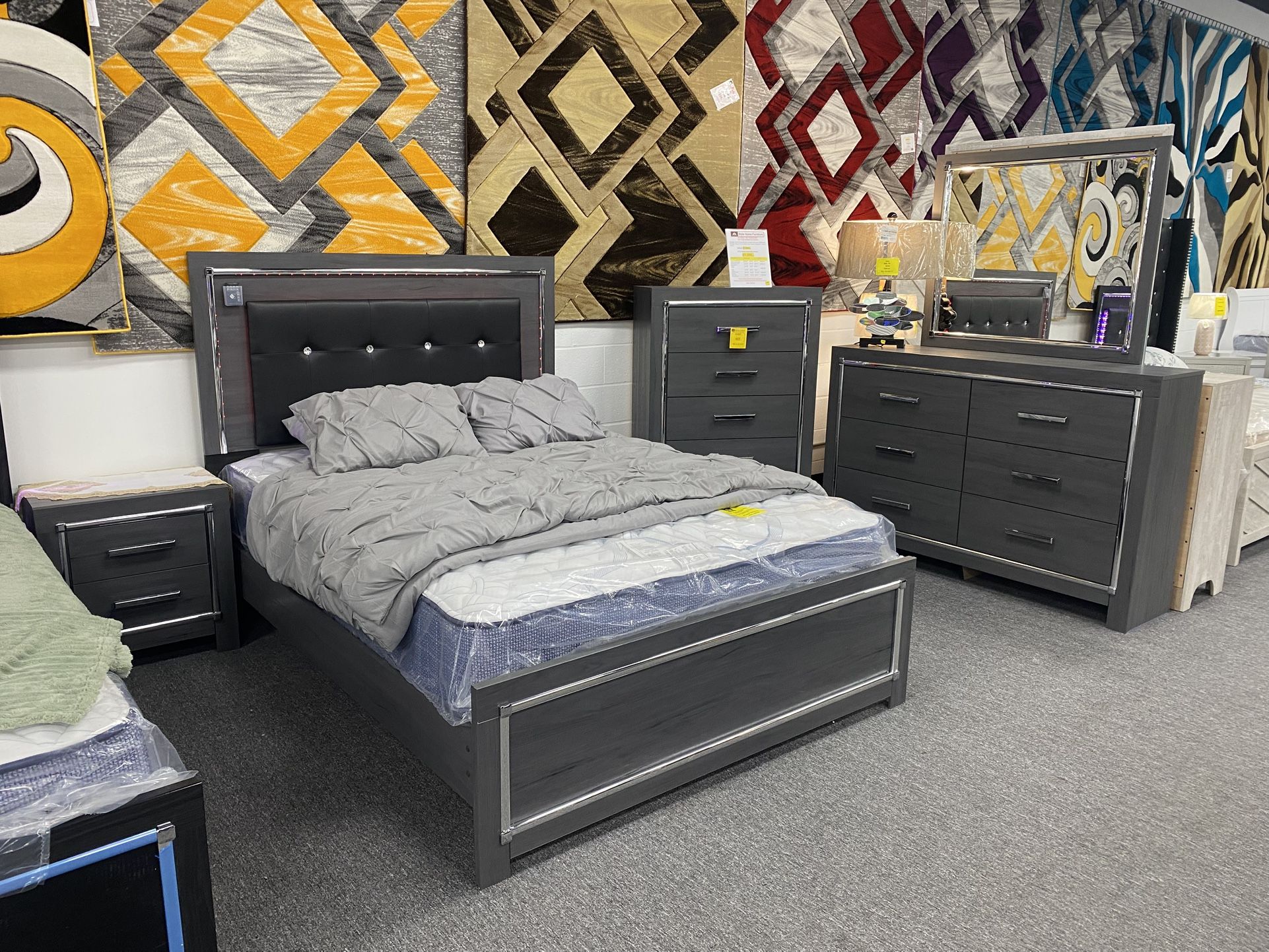 Queen Bed frame Set $1,399.99