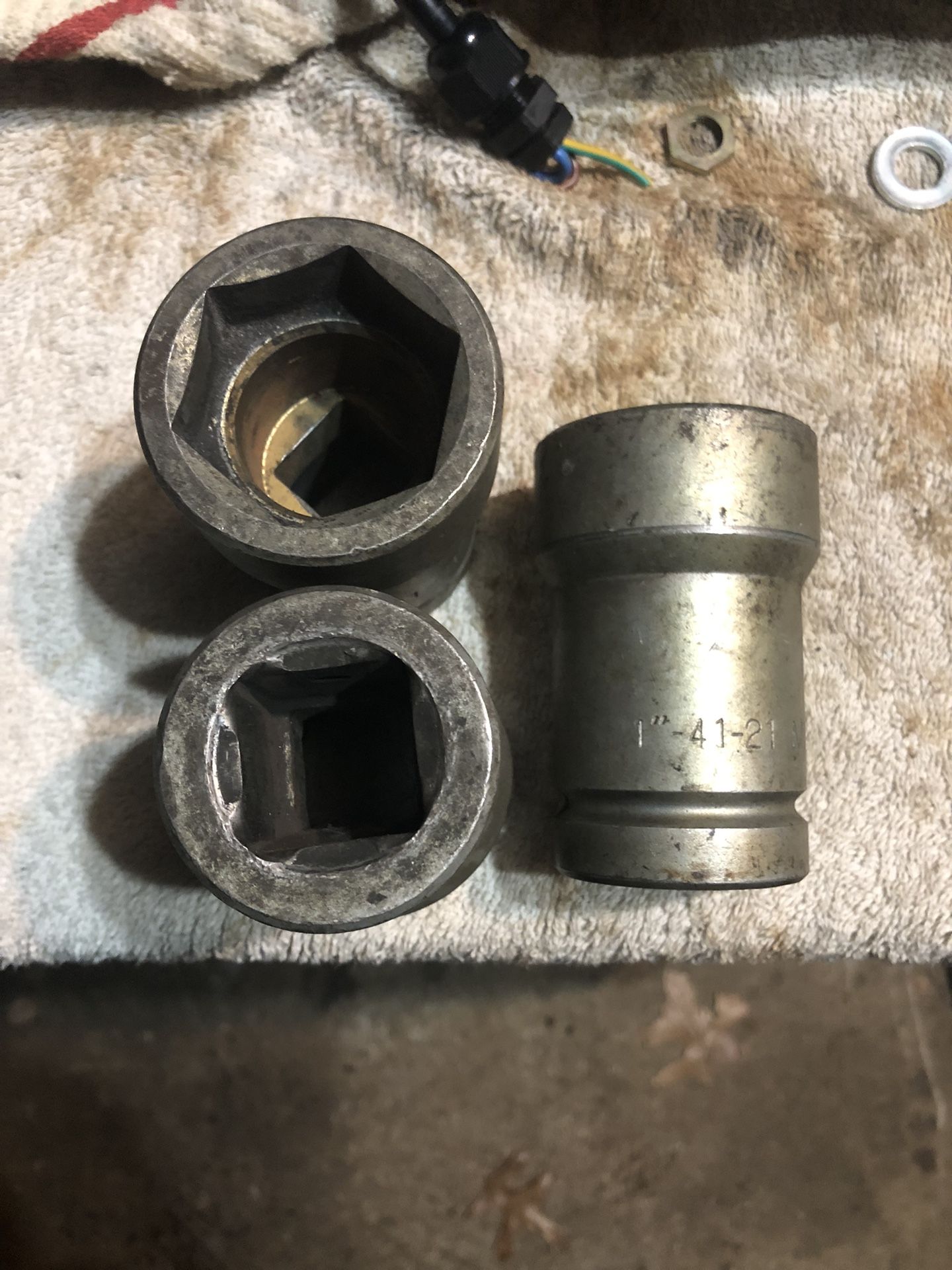 41mm Hex X 21mm Square Budd Wheel Socket 1” Drive