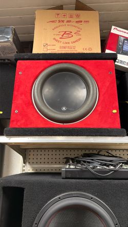 12” JL Audio W7 In A JL sealed Enclosure
