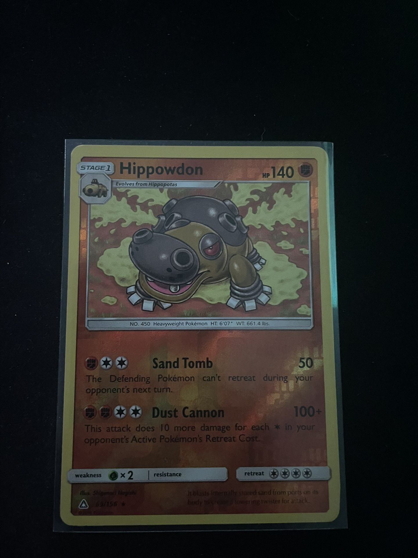 Hippodon 69/156 Reverse Holo
