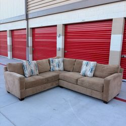 Camel color sectional