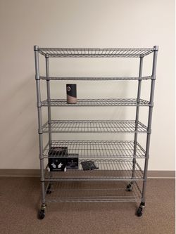 Metal shelf
