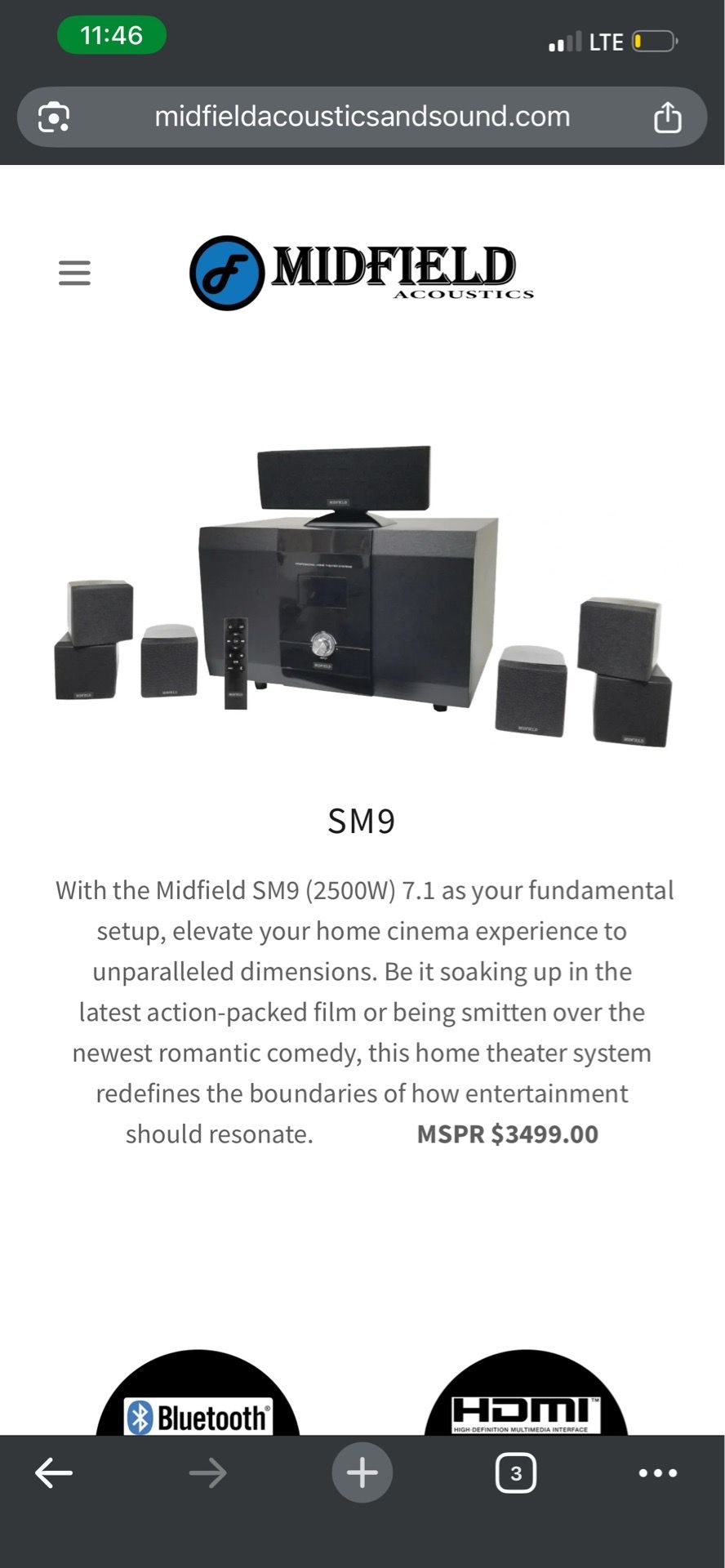 Home theater speakers