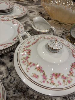 30pc Bohemian Czech Fine Dining Set