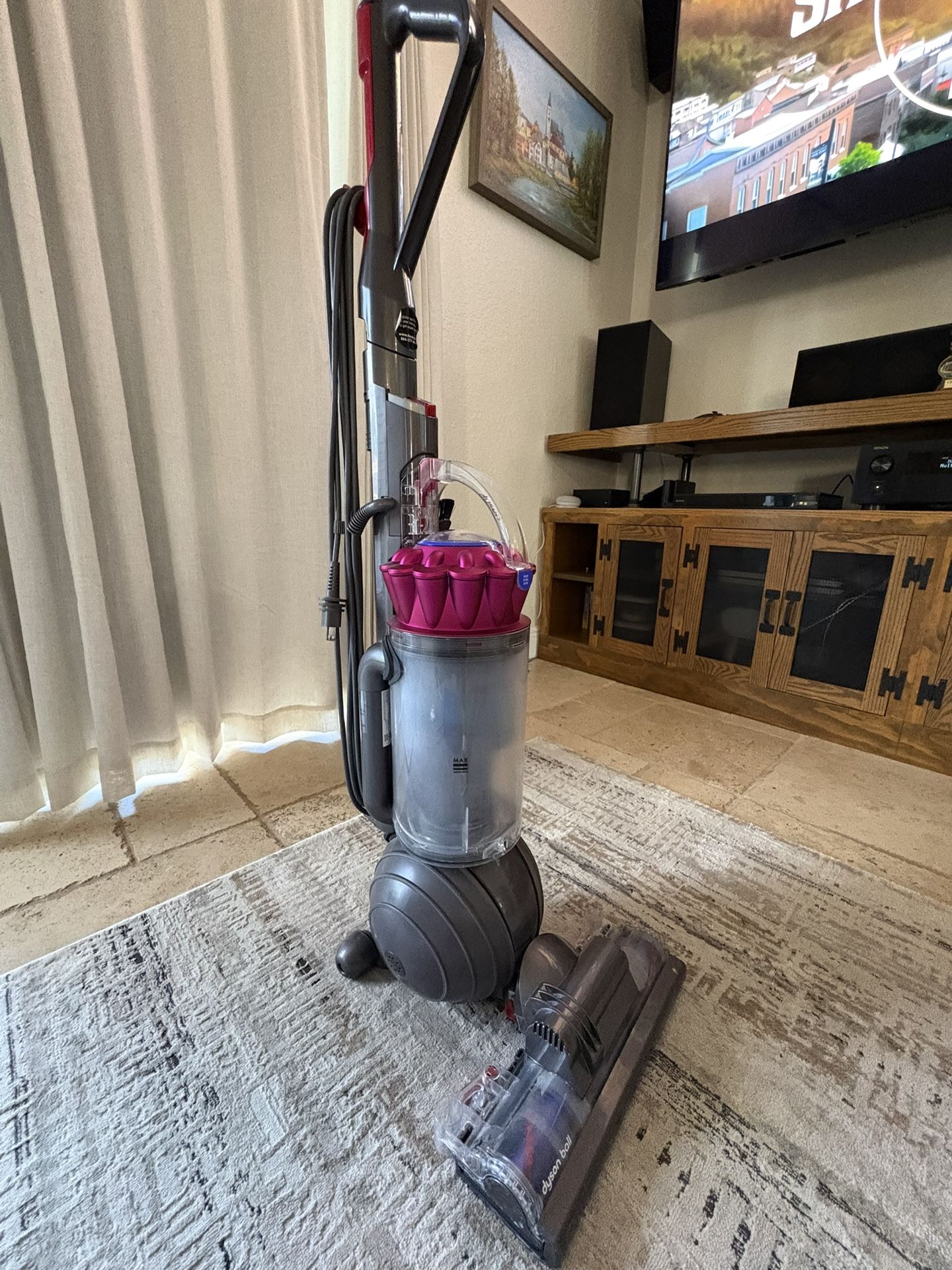 Dyson Ball Multi Floor Origin Upright Vacuum | Fuchsia