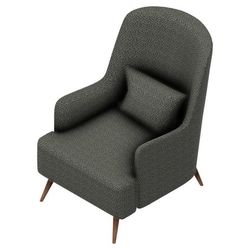 Dolce Black Armchair