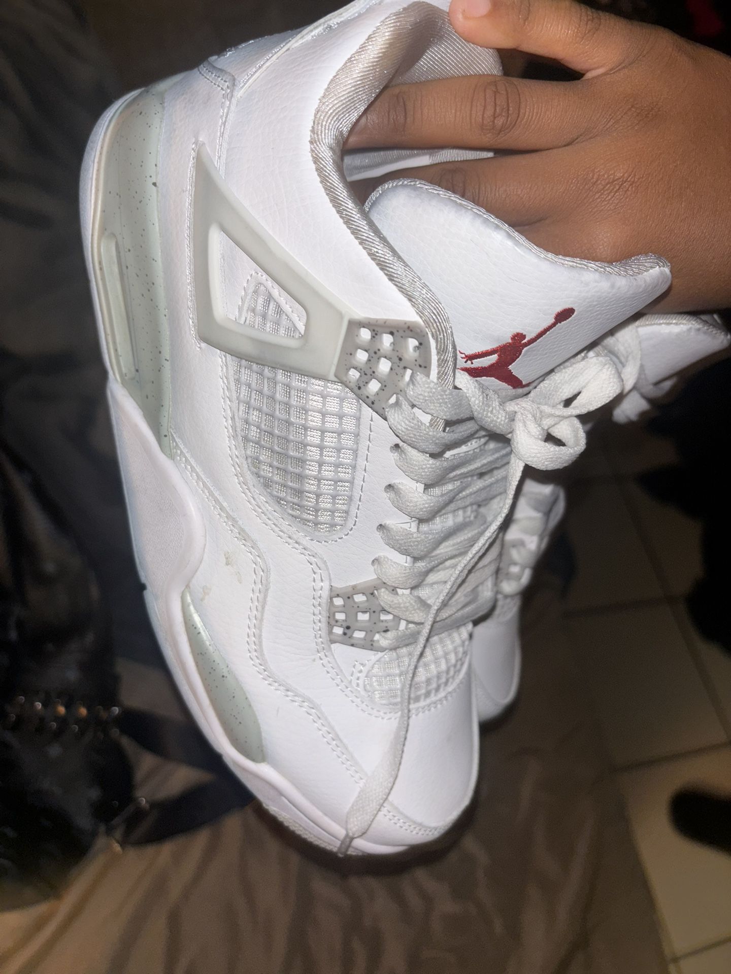 jordan 4s orea with backpack
