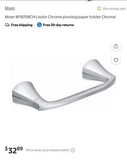 Moen Chrome Toilet Paper Holder NEW!!!