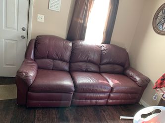 Double recliner sofa