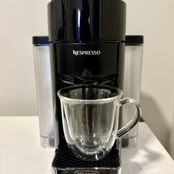 Nespresso Vertuo Coffee and Espresso Machine by De'Longhi SINGLE SERVE COFFEE & ESPRESSO MACHINE: Single serve coffee or espresso at the touch of a bu
