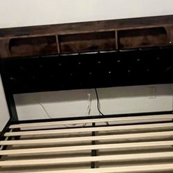 Queen LED Bed frame 