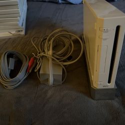 Nintendo Wii With Games, Controllers, And Accessories. Works Great