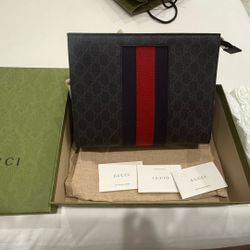 Gucci clutch Bag worn Once Good As New