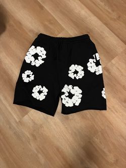 Denim tear shorts