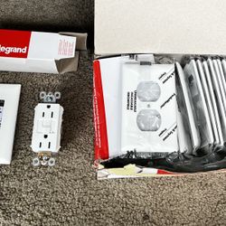 Electric Cover Plates And Outlet New