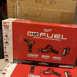 MILWAUKEE M12 3-Tool Combo Kit 3495-23