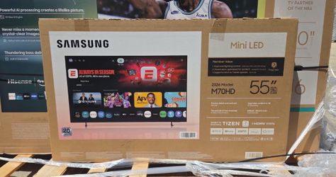 55M70H 55” Samsung smart 4k mini led tv
