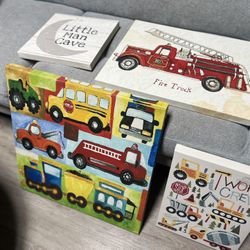 Kids Room Wall Art (BOYS AND GIRLS)