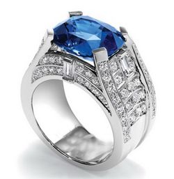 *NEW ARRIVAL* Stunning Sapphire Blue Ring Sizes 6 - 10 *See My Other 600 Items*