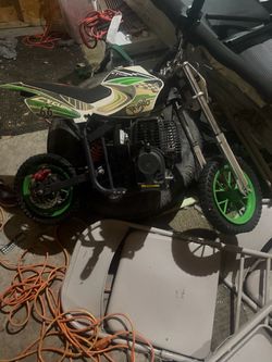 Kids gas powered motorcycle