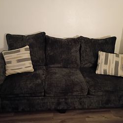Beverly charcoal sofa (loveseats)