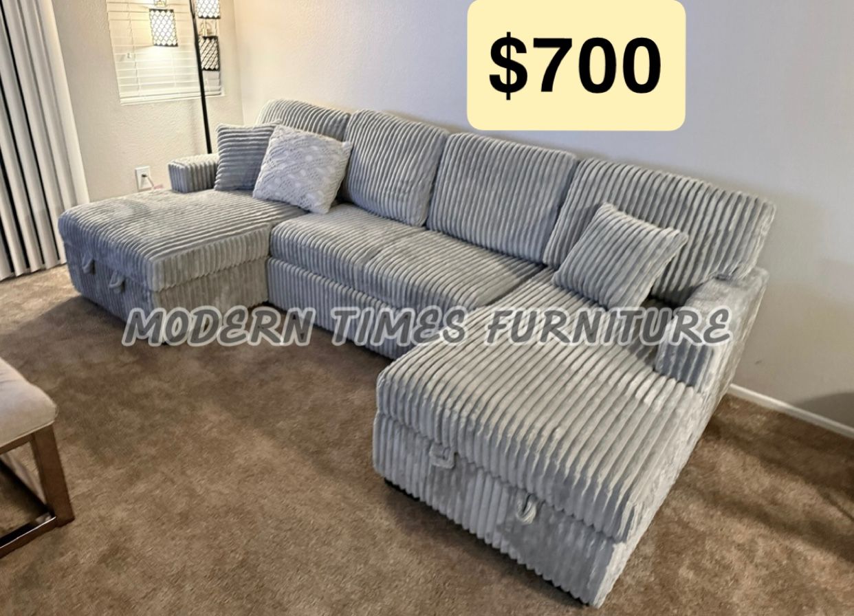 Sectional Couch With Pull Out Bed And Storage